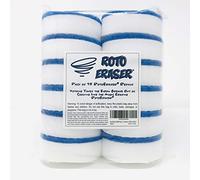 RotoEraser Refill Pack of 12 | Drill Powered Magic Cleaning Eraser Sponges | High Density Melamine Scrubber for Bathroom, Kitchen, Baseboards, Grout, Magic Marker & More