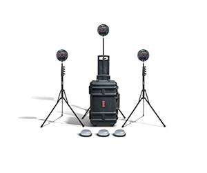 Rotolight NEO 3 PRO Studio Kit - Portable 3 Light Kit, App Controllable RGBWW LED Lights for Photography and Videography with Built-in HSS Flash