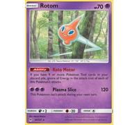 Rotom 40/131 Rare Pokemon Card (Forbidden Light) + 1x TitanCards® Toploader