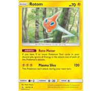 Rotom 50/156 Uncommon Pokemon Card (Ultra Prism) + 1x TitanCards® Toploader