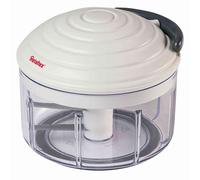 Metaltex Rotomac Vegetable Manual Chopper - White, White