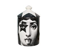 ROTOOY Lina Cavalieri Ceramic Aromatherapy Candle Jar, Fornase Pen Holder, Beauty Ceramic Storage Jar, Mini Vase, Candle Holder Tray, Home Decorative Bottles, Decorative Jars (C9)