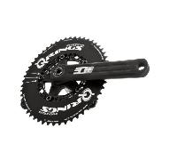 Rotor 3D + cranks with INpower power meter + Q-Rings Aero 50/34 chainrings, Connecting Rod Length 172,5 mm