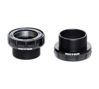 Rotor Bsa30 Steel Bottom Bracket Cups 68/73 mm Black