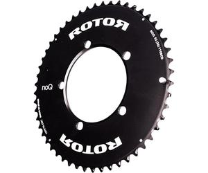 Rotor Noq 110 Bcd Outer Aero Chainring 52t Black