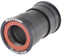 Rotor BB Press Fit 4630 Bottom Bracket Bearings (BBRIGHT/BB386 PRESS FIT 30) Steel Black