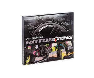 Rotor Q-ring Oval Direct Mount Mtb Chainring 38t Black