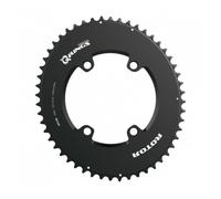 Rotor Aero Oval Q Ring 110 Bcd Chainring Black 50t