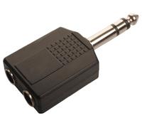 Rotosound 2 x 1/4-inch Stereo Connector to 1/4-inch Stereo Jack