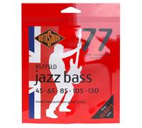 Rotosound Jazz Bass Monel Flatwound 45-130 5-String Bass Strings, Long Scale