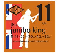 Rotosound JK11 Phosphor Bronze Light Gauge Acoustic Guitar Strings (11 15 22 30 42 52)