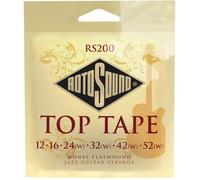 Rotosound Monel Flat Wound Electric Jazz Guitar Strings Set 12-52