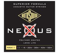 Rotosound NEXUS Coated Phosphor Bronze Acoustic Guitar Strings 11-52