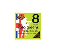 Rotosound Nickel Extra Light Gauge Electric Guitar Strings (8 11 14 22 30 38), R8