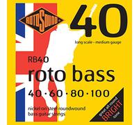 Rotosound Roto Bass Medium Nickel Long Scale Bass Strings (40-100) RB4