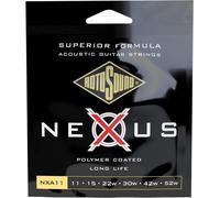 Rotosound NXA11 Clear Coated Phosphor Bronze Light Gauge Acoustic Guitar String
