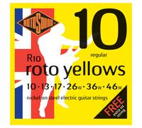 Rotosound R10 Roto Yellow Nickel Electric Guitar Strings 10-46