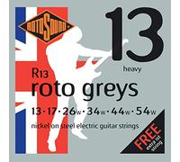 Rotosound R13 Nickel Heavy Gauge Electric Guitar Strings (13 17 26 34 44 54)