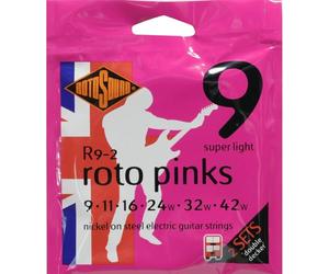 Rotosound R9-2 Nickel Super Light Gauge Double Decker Electric Guitar Strings (9 11 16 24 32 42)