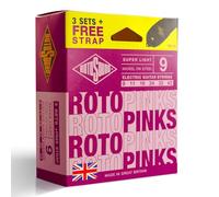 Rotosound Guitar Strings Nickel Super Light 9-11-16-24-32-42 Triple Pack