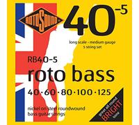 Rotosound Roto Bass Nickel 5-String Medium Long Scale Bass Strings (40