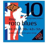 Rotosound RH10 Nickel Light Top / Heavy Bottom Guitar Strings 10 13 17