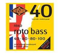 Rotosound RB40 Roto Bass Guitar Strings, .40 - .100