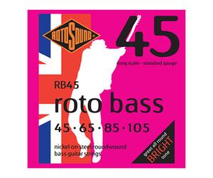 Rotosound Roto Bass Nickel Standard Long Scale Bass Strings (45-105) R