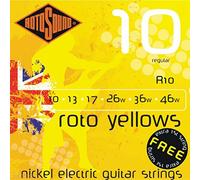 Rotosound Roto Yellows R10 Electric Guitar Strings (10-46)