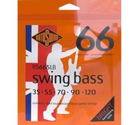 Rotosound RS665LB Stainless Steel Medium Light Gauge Roundwound Bass Strings (35 55 70 90 120) (Packaging may vary)