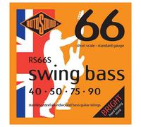 Rotosound 66S Swing Bass 66 Short-Scale Bass Guitar Strings, 40-90