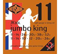 Rotosound Strings JK for Acoustic Guitar JUMBO KING 12-str. JK30L Light 11-52