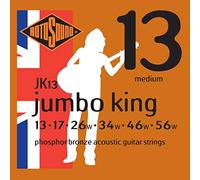 Rotosound Strings JK for Acoustic Guitar Jumbo King Phosphor Bronze Set Medium 13-56 JK13