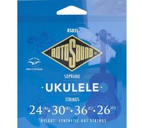 Rotosound Strings for Ukulele, Ukulele Strings Set Soprano Nylgut RS85S Medium 24 30 36 26