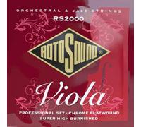 Rotosound Viola Strings Professional Chrome Flat Wound RS2000