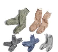ROtoTO Double Face Crew Socks Deep Ocean