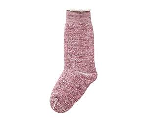 Rototo Double Face Mens Fashion Socks Medium Grape
