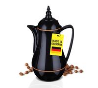 ROTPUNKT Insulated Jug 0.5 L - Premium Coffee Pot Made in Germany I Keeps Hot for up to 24 Hours I Warming Jug for Coffee and Tea (Sema 915, Electric Clementine)