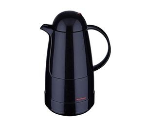 ROTPUNKT Insulated Jug 0.5 L - Premium Coffee Pot Made in Germany I Keeps Hot for up to 24 Hours I Warming Jug for Coffee and Tea (Christine 200, Black)