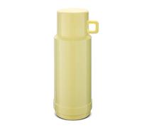 ROTPUNKT Thermal Flask jesper604 1.0L | Made in Germany with Original Rosalin Glass Liner | BPA-Free PP, Vacuum Insulated Coffee Pot Keeps Hot 20+ Hours | Hygienic Screw-Top - Yellow