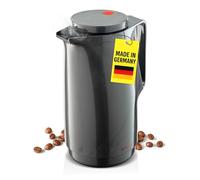 Rotpunkt vacuum jug 760 1.0 l, double-walled vacuum insulation, dual function rotary closure, BPA free, healthy drinking, made in Germany, hot and cold, glass insert titanium