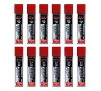 rOtring 0.7mm 2B Super Polymer Pencil Lead - 288 Leads - Box of 12 Tubes - Refills for Mechanical Pencils