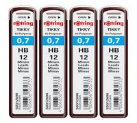 rOtring 0.7mm HB leads x 48 Twin pack