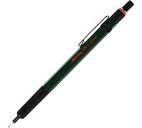 rOtring 500 Mechanical Pencil | 0.5mm HB Lead | Green hexagonal plastic barrel