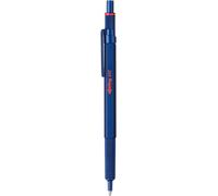 rOtring 600 Ballpoint Pen | Medium Point | Black Ink | Blue Barrel | Refillable