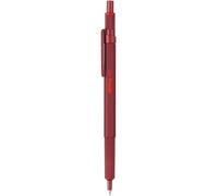 rOtring 600 Ballpoint Pen | Medium Point | Black Ink | Red Barrel | Refillable