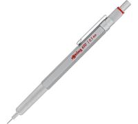 ROtring 600 Mechanical Pencil | 0.5 mm | Silver All-Metal Body Propelling Pencil