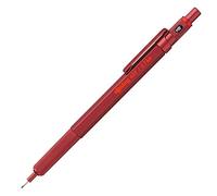 rOtring 600 Mechanical Pencil | 0.7 mm | Red All-Metal Body Propelling Pencil | Non-Slip Knurled Grip & Hexagonal Barrel