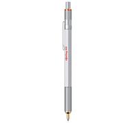 rOtring 800 Ballpoint Pen | Medium Point | Black Ink | Silver Barrel | Refillable