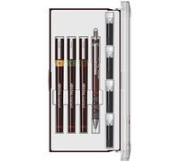 rOtring Isograph Junior Set 3x Technical Pens | 0.20mm, 0.30mm, 0.50mm Fineliner Pens + Accessories